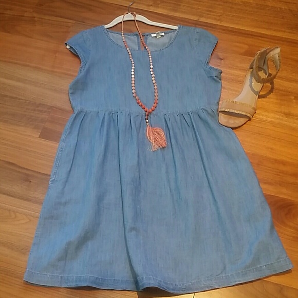 Joie | Dresses | Denim Soft Joie Dress | Poshmark